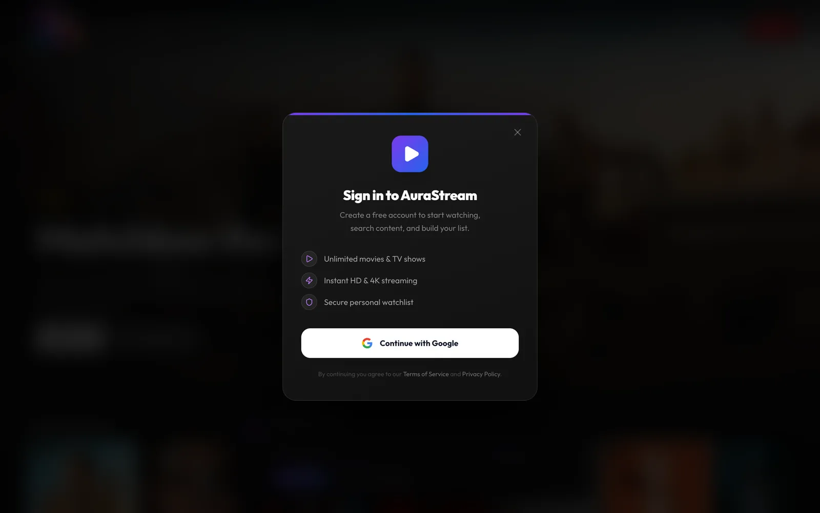AuraStream — Скриншот 3