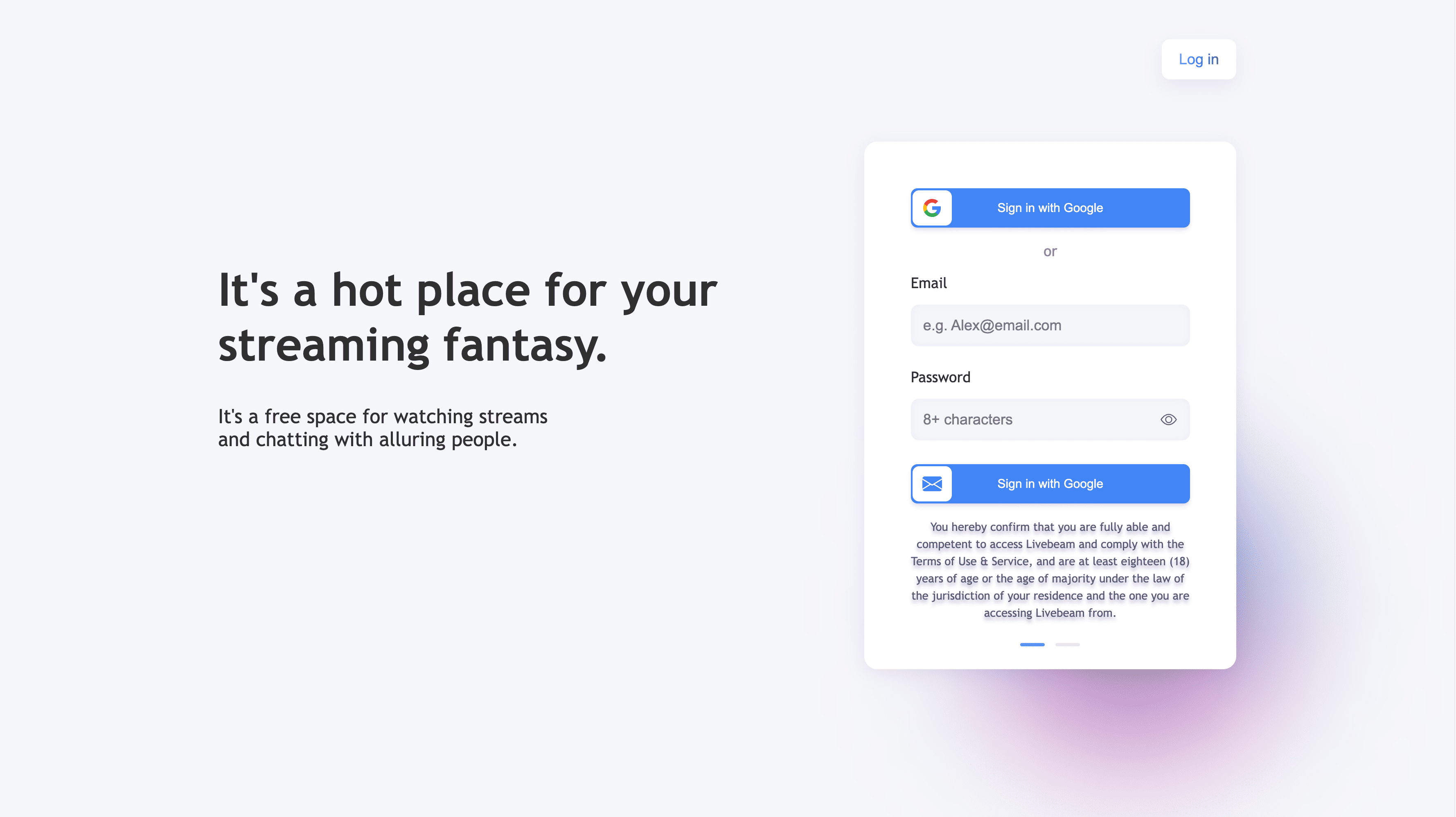 Streaming Platform UI