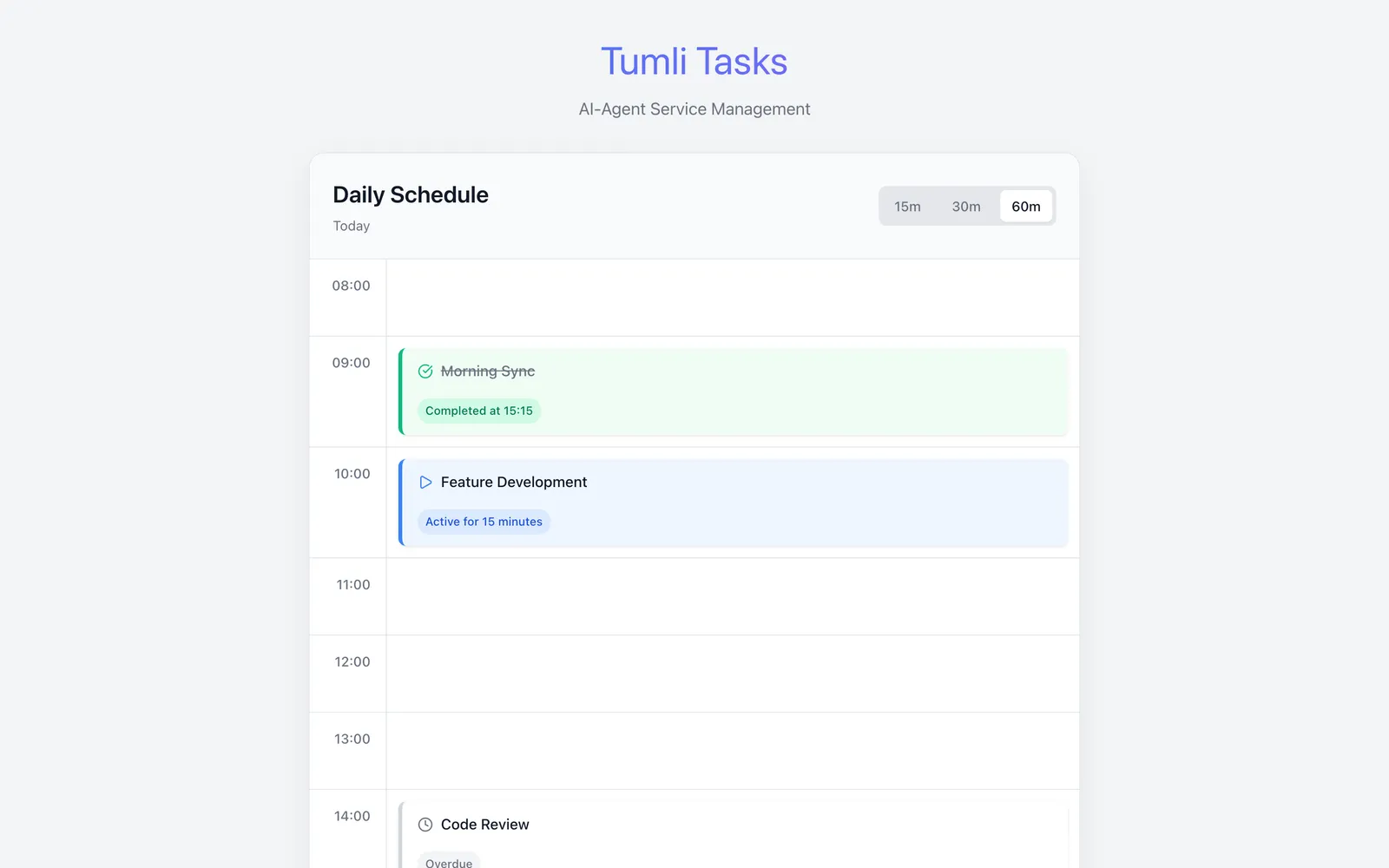 Tumli Tasks — Screenshot 1